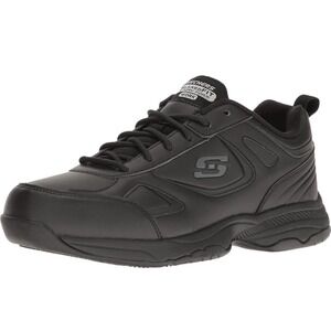 Skechers Women's Dighton Bricelyn Work Shoe SZ 9.5 - Leather, Block Heel Shoes